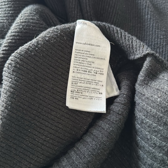 Calvin Klein women's long brown cardigan Size Small - Picture 5 of 5